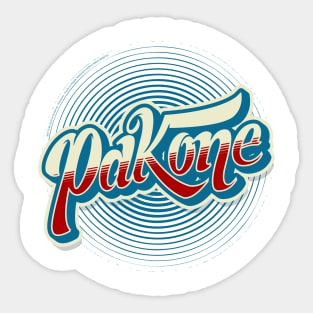 PAK ONE Sticker